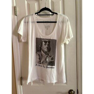 Riot Society Benjamin Franklin Graphic Tshirt